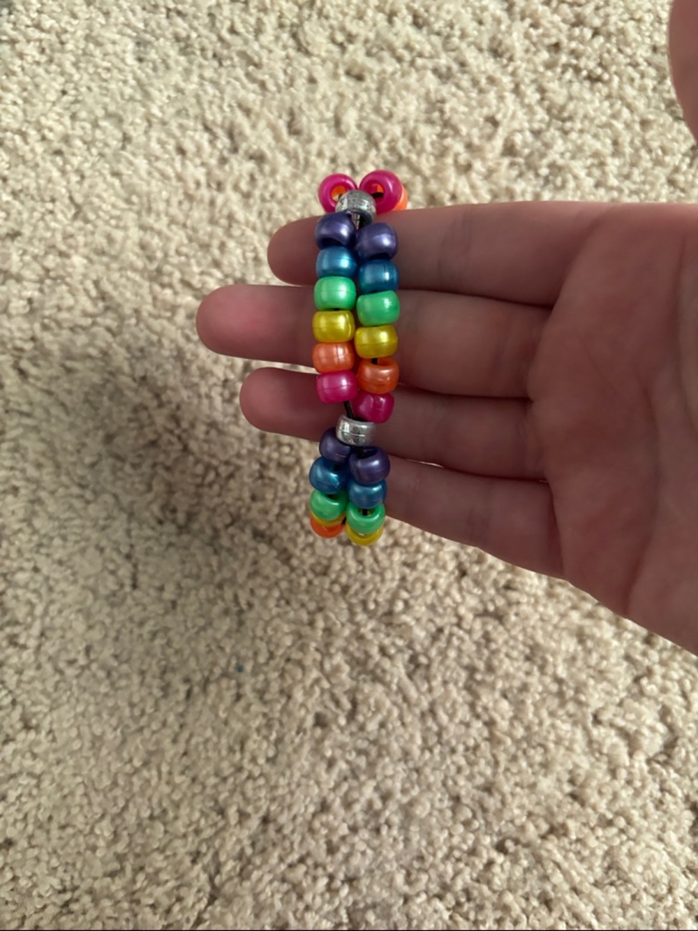 Handmade Kandi DNA cuff!
